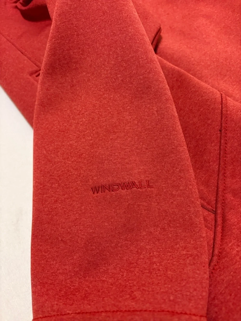 The North Face Men's Deep Red Full-Zip Fleece Jacket